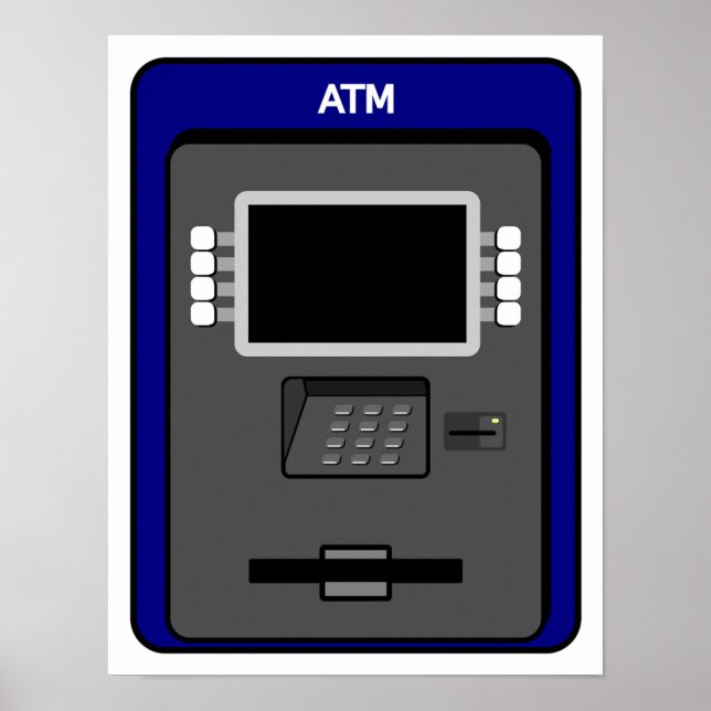ATM MASKIN POSTER (Framsidan)