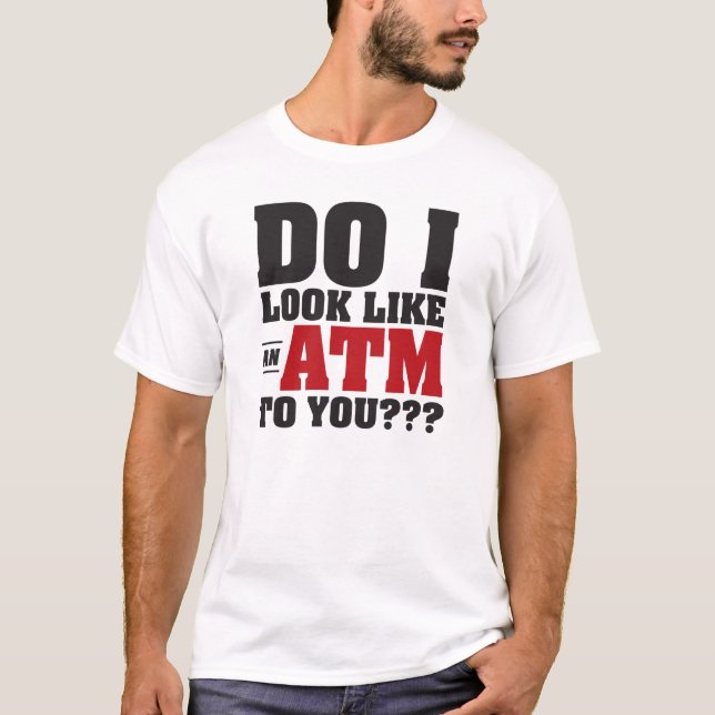 Atm-pappat-skjorta T-shirt (Framsida)