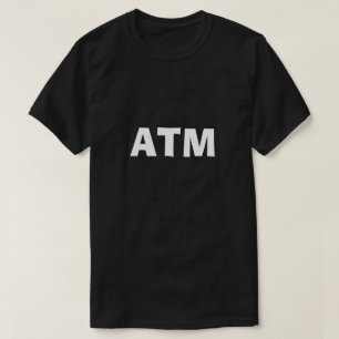 ATM vid det aktuella forumet Talk Tshirt T-shirt