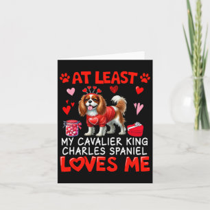 Åtminstone Cavalier King Charles Spaniel älskar mi Kort