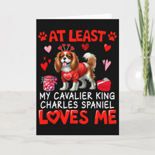Åtminstone Cavalier King Charles Spaniel älskar mi Kort
