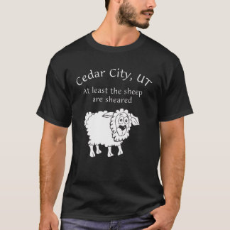 Åtminstone klipps fåren tee shirt