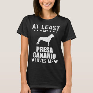 Åtminstone min resa Canario Kärlek Me Hund T Shirt
