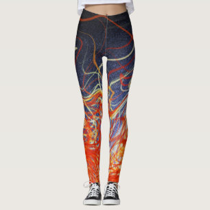 Atmosfärisk kaos - leggings