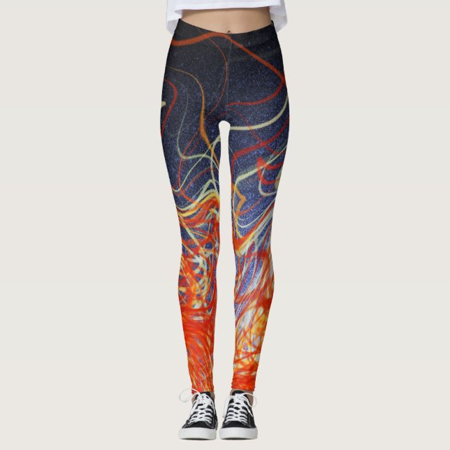 Atmosfärisk kaos - Leggings (Framsida)