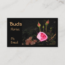 Atmosfärisk Rosenknopp >Professionell Floristkort