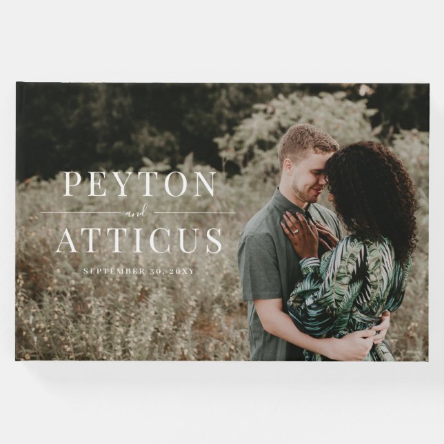 Atmosphere Förlovning Photograph Bröllop Gästböcker (Framsida)