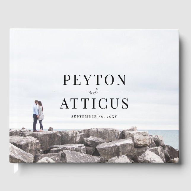 Atmosphere Förlovning Photograph Bröllop Gästböcker (Framsida)