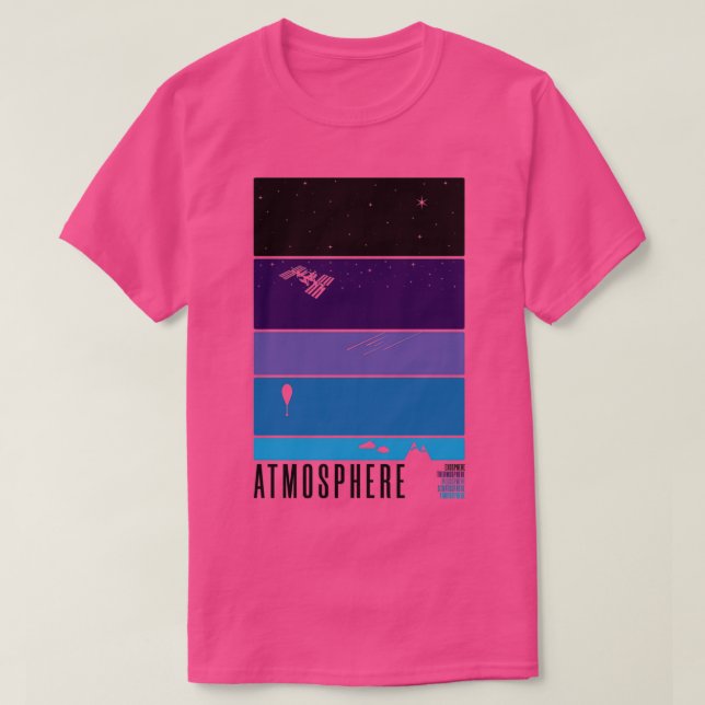 Atmosphere Layers Design  T Shirt (Design framsida)