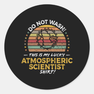 Atmospheric Scientist-citat Runt Klistermärke