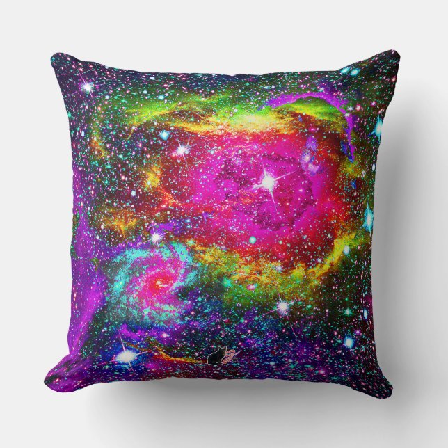 Atmospheric Star Field Pillow Kudde (Framsida)