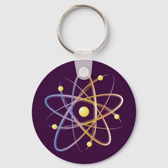 Atom (004c) nyckelring (Framsida)