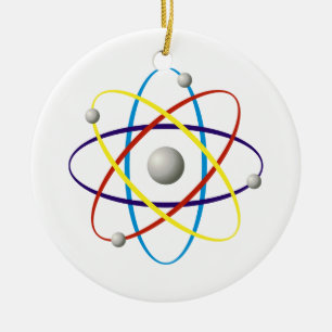 Atom (005) julgransprydnad keramik