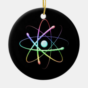 Atom (008) julgransprydnad keramik
