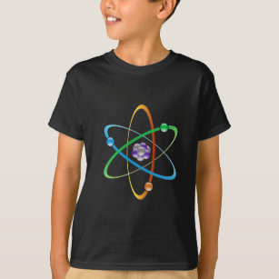 Atom- Bohr modellerar T-shirt
