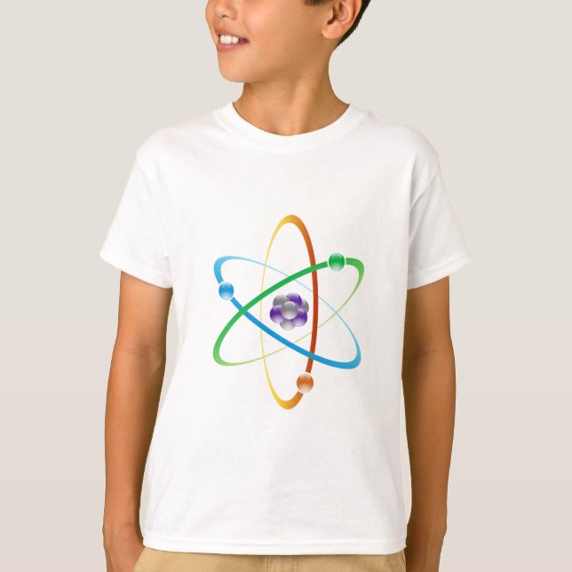 Atom- Bohr modellerar Tee (Framsida)