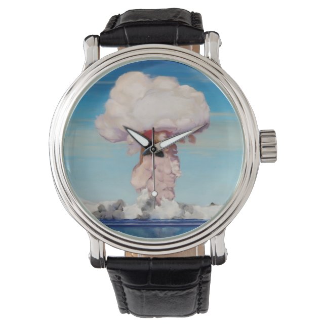 Atom Bomb Wall Clock Armbandsur (Framsida)