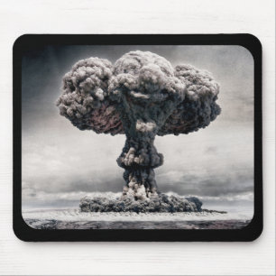 atom- bombardera explosionen musmatta
