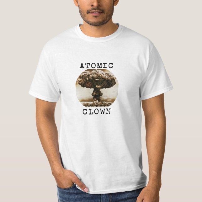 Atom- clown t-shirt (Framsida)