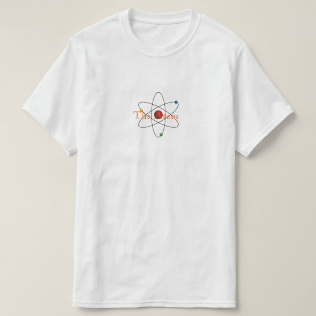 Atom - en minister tee (Design framsida)