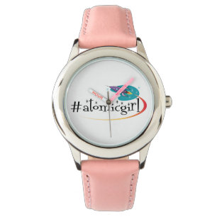 Atom- flickaklocka armbandsur