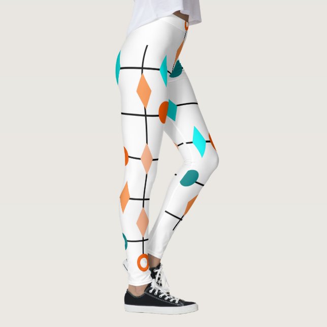 Atom Grid Leggings (Höger)