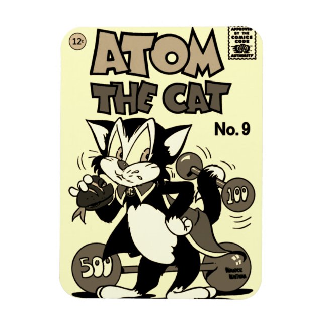 ATOM Katt Flexible Magnet (Vertikal)