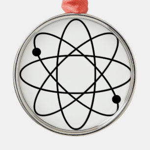 ATOM- MODERNT JULPRYDNADMITT--ÅRHUNDRADE, GÅVA JULGRANSPRYDNAD METALL