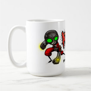 ATOM- NÄVESTANSMASKINmugg! Kaffemugg