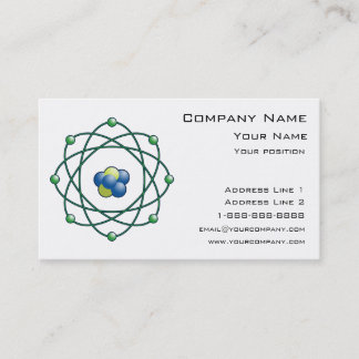 Atom- partiklar visitkort