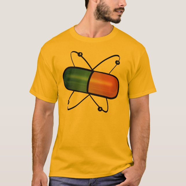 Atom- Pill T-shirt (Framsida)
