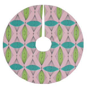 Atom- rosa Ogee & Starbursts julgrankjol