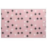Atom- rosa Starbursts kammat bomullstyg
