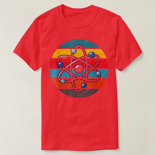 Atom Science Symbol 102 T Shirt (Design framsida)