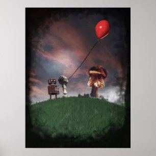 Atom- skördaffisch poster