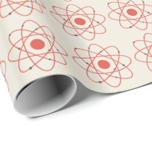 Atom Structure Science Mönster Presentpapper