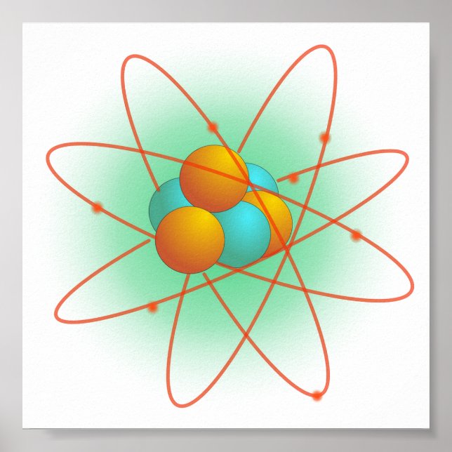 Atom-struktur Poster (Framsidan)