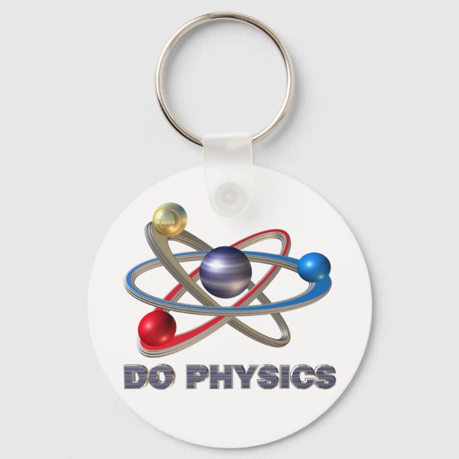 Atom-symbol Nyckelring (Framsida)