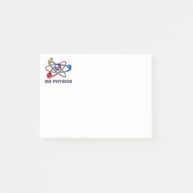 Atom-symbol Post-it Block (Framsida)