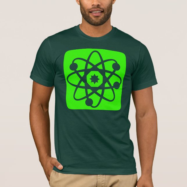 atom-symbol t shirt (Framsida)