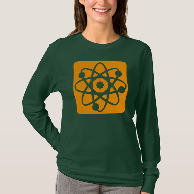atom-symbol t shirt (Framsida)