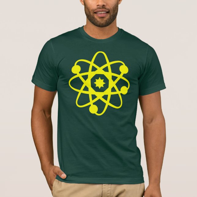 atom-symbol t-shirt (Framsida)