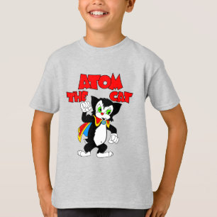 Atom t-shirt för katttecken