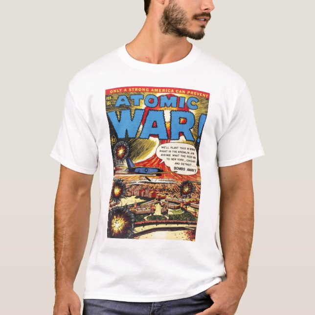 Atom- T-tröja för krig #3 T-shirt (Framsida)