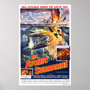 Atom- ubåt poster