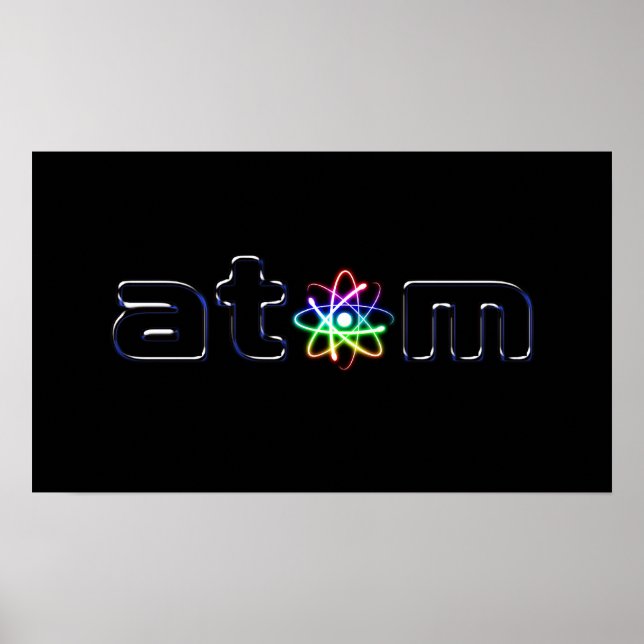 Atom - unik Poster (Framsidan)