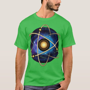 Atom Universe Quantum Physics T Shirt