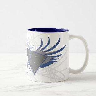 Atom- varvkaffemugg Två-Tonad mugg