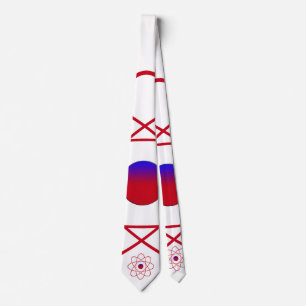 Atom White Tie Slips