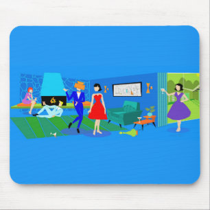 Atoma Handflatan Vår Cocktail Party Mousepad Musmatta